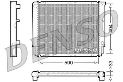 Теплообменник (DENSO: DRM33050)