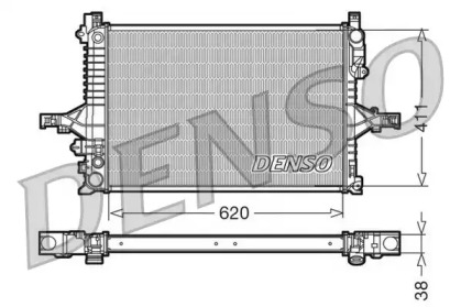 Теплообменник (DENSO: DRM33066)