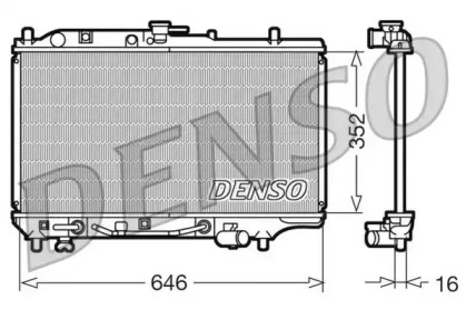 Теплообменник (DENSO: DRM44005)