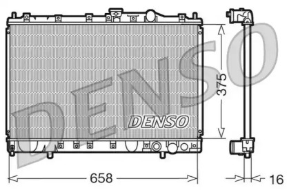 Теплообменник (DENSO: DRM45002)