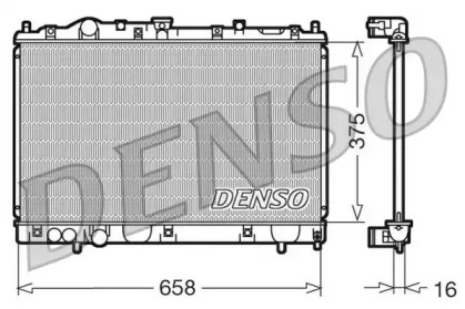 Теплообменник (DENSO: DRM45004)