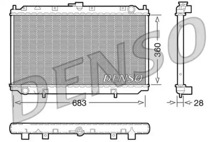 Теплообменник (DENSO: DRM46010)