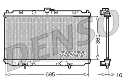 Теплообменник (DENSO: DRM46012)