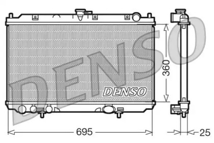 Теплообменник (DENSO: DRM46014)