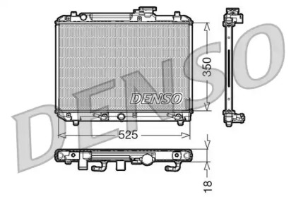 Теплообменник (DENSO: DRM47002)