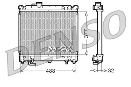 Теплообменник (DENSO: DRM47010)