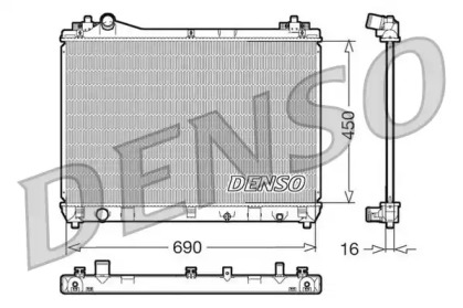 Теплообменник (DENSO: DRM47011)