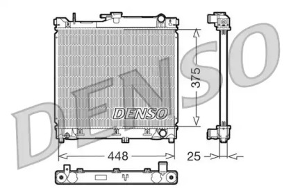 Теплообменник (DENSO: DRM47014)