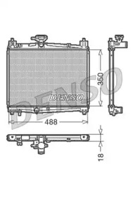 Теплообменник (DENSO: DRM50001)