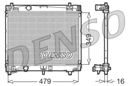 Теплообменник (DENSO: DRM50003)