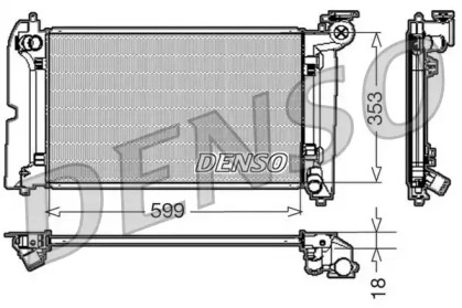 Теплообменник (DENSO: DRM50010)