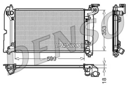 Теплообменник (DENSO: DRM50011)