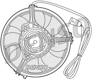 Вентилятор (DENSO: DER02001)