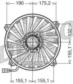 Вентилятор (DENSO: DER07005)