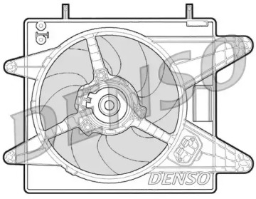 Вентилятор (DENSO: DER09003)