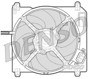 Вентилятор (DENSO: DER09007)