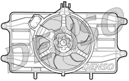 Вентилятор (DENSO: DER09020)