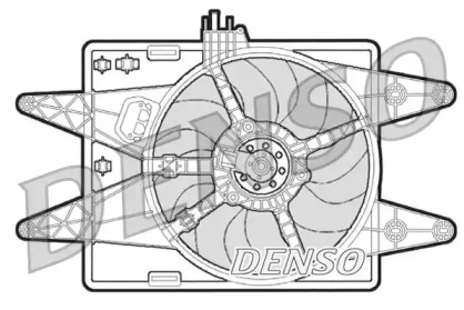 Вентилятор (DENSO: DER09022)