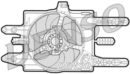 Вентилятор (DENSO: DER09031)