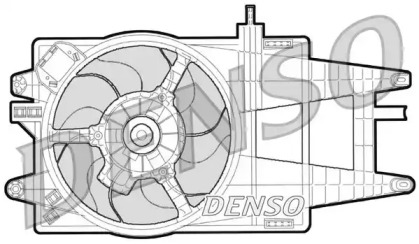 Вентилятор (DENSO: DER09032)