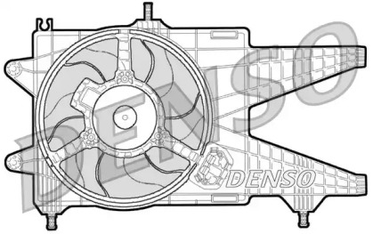 Вентилятор (DENSO: DER09038)