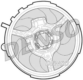 Вентилятор (DENSO: DER09061)