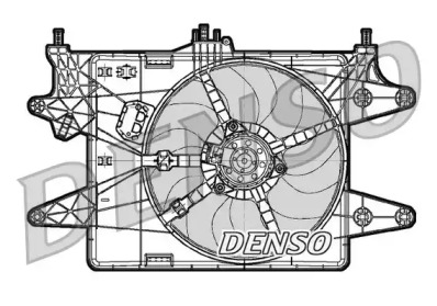 Вентилятор (DENSO: DER09081)