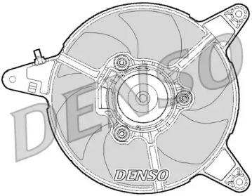 Вентилятор (DENSO: DER09095)