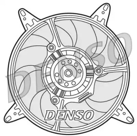 Вентилятор (DENSO: DER09290)