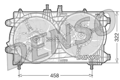 Вентилятор (DENSO: DER13008)