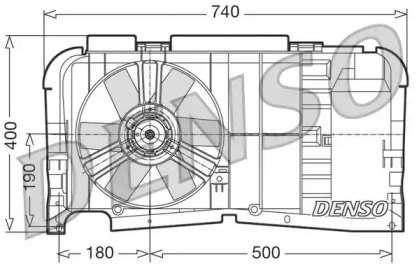 Вентилятор (DENSO: DER21001)