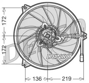 Вентилятор (DENSO: DER21007)