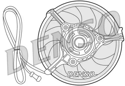 Вентилятор (DENSO: DER32008)