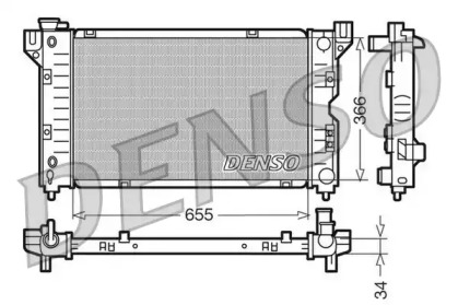 Теплообменник (DENSO: DRM06010)