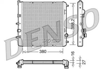 Теплообменник (DENSO: DRM07003)