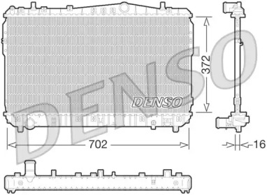 Теплообменник (DENSO: DRM08004)