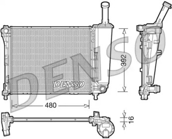 Теплообменник (DENSO: DRM09088)