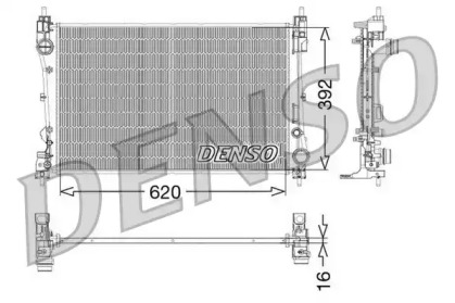 Теплообменник (DENSO: DRM09115)