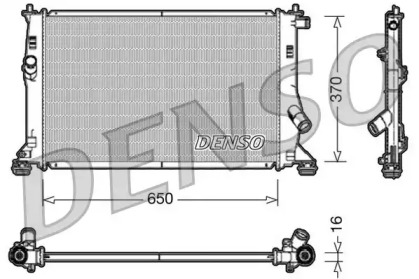 Теплообменник (DENSO: DRM10076)