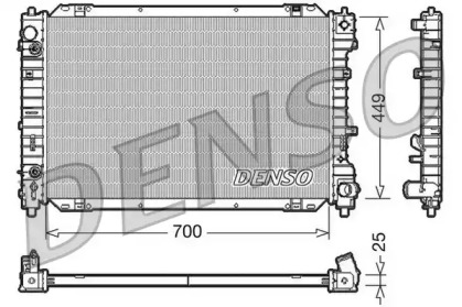 Теплообменник (DENSO: DRM10087)