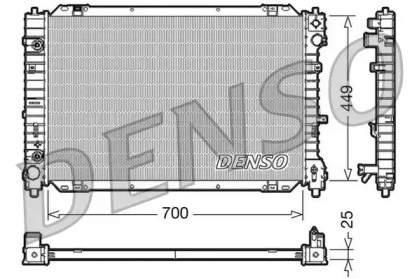 Теплообменник (DENSO: DRM10089)