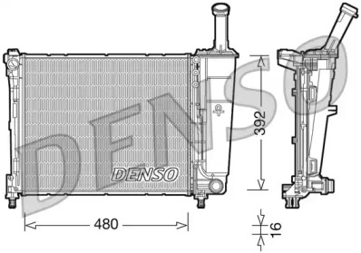 Теплообменник (DENSO: DRM13016)