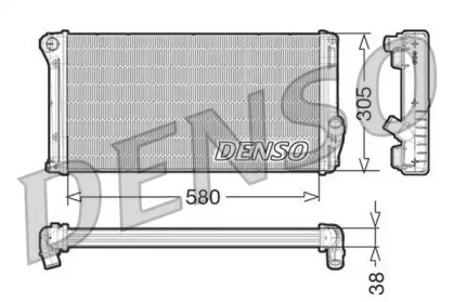 Теплообменник (DENSO: DRM13020)