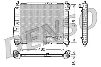 Теплообменник (DENSO: DRM15003)