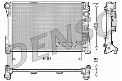 Теплообменник (DENSO: DRM17005)