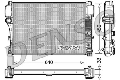 Теплообменник (DENSO: DRM17008)