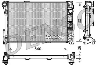 Теплообменник (DENSO: DRM17043)