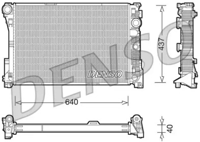 Теплообменник (DENSO: DRM17045)