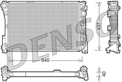 Теплообменник (DENSO: DRM17046)