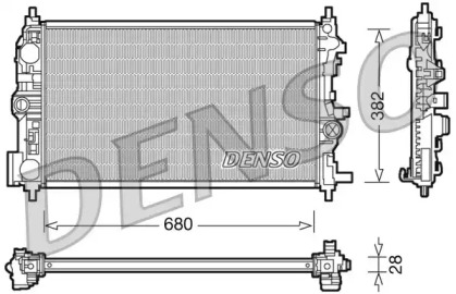 Теплообменник (DENSO: DRM20078)